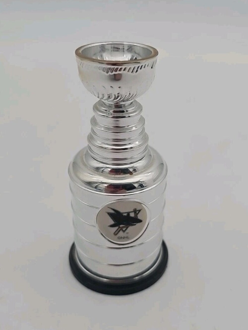 Labatts Blue Mini NHL Stanley Cup San Jose Sharks 4.25" - HOCKEY Miniature